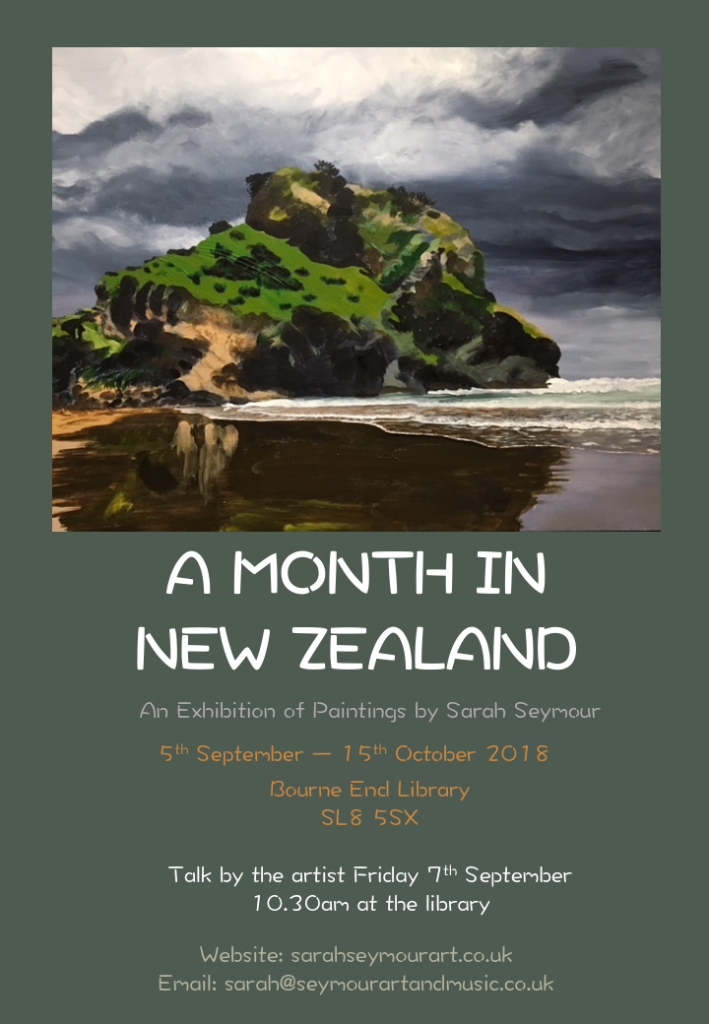 A Month in New Zealand Flyer