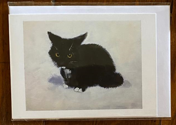 'In the Company of Cats' - Set of 5 Cat Greeting Cards - Image 5