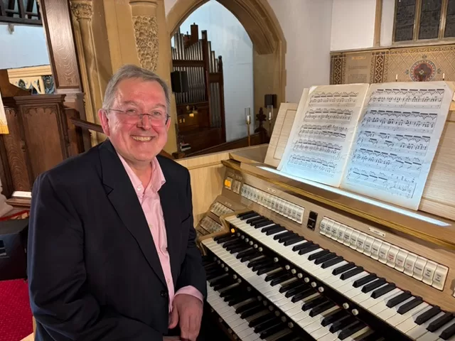 Andrew Lumsden recital 22nd May St Peter’s Stockbridge